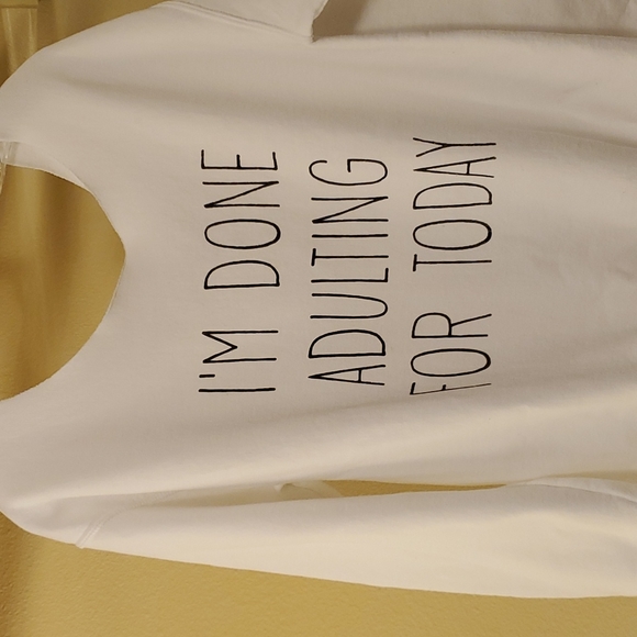 Vintage Fly Tops - Off the shoulder oversized sweatshirt sz M